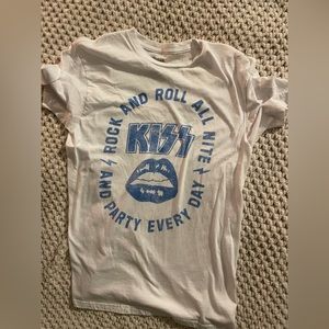 Vintage KISS band tee
